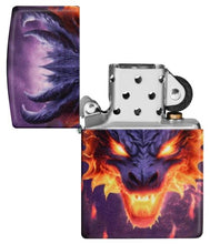 Load image into Gallery viewer, Zippo Lighter - Custom Engraved with Your Message for Glowing Dragon Design 540 Color Glow in The Dark Pocket Lighter 46251
