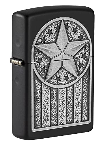 Zippo Lighter- Personalized for US Patriotic American Metal Emblem 49639