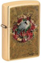 Load image into Gallery viewer, Zippo Lighter- Personalized Engrave for Spazuk Art Works Bird and Roses 48329
