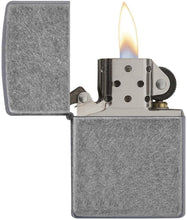 Load image into Gallery viewer, Zippo Lighter- Personalized Message Engrave Armor Antique Silver Plate #28973
