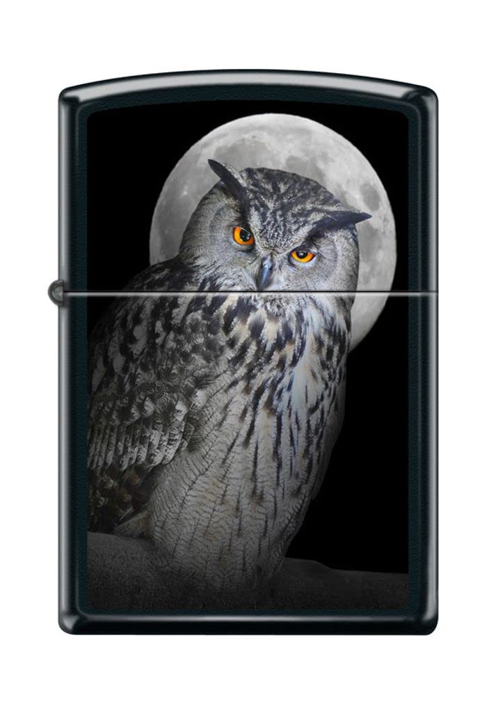 Zippo Lighter - Animals Windproof Lighter (Owl #Z5098)