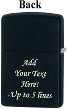 Load image into Gallery viewer, Zippo Lighter - Personalized Customize Message Engrave on Backside for Zippo Brand Design Logo Lighter (Windy Girl Vintage Z5436)
