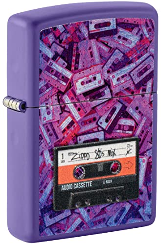 Zippo Lighter- Personalized Custom Message Engrave Cassette Tape 48521
