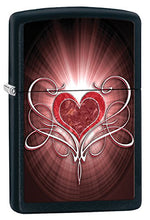 Load image into Gallery viewer, Zippo Lighter- Personalized Engrave on Heart Design Love Heart #Z458
