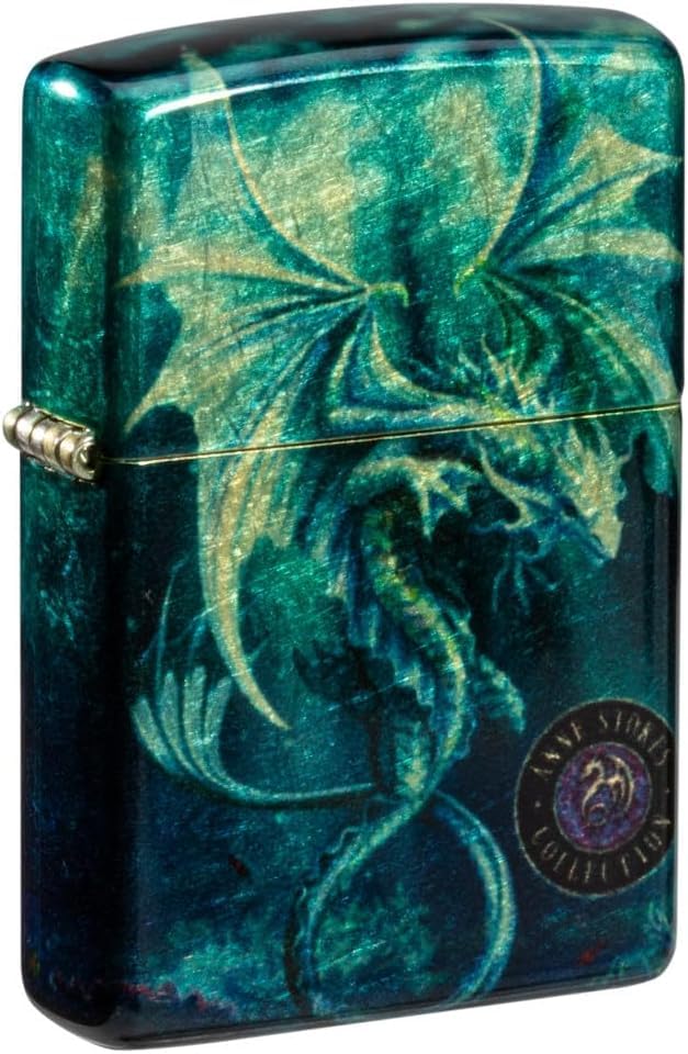 Zippo Lighter - Customized Message for Anne Stokes Sea Drag- 540 Fusi 48986