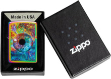 Load image into Gallery viewer, Zippo Lighter - Customized Message Spacey Eye Multi Color Pocket Lighter 46431
