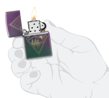 Load image into Gallery viewer, Zippo Lighter - Personalized Customize Message Engrave on Backside Outdoor Wild Nature Mountain Moon Scene Lighter Mountain Scene 48382
