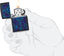 Load image into Gallery viewer, Zippo Lighter- Personalized Engrave John Smith Gumbula Black Light #48625
