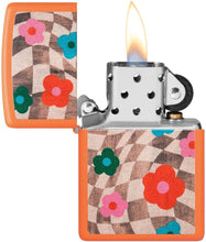 Load image into Gallery viewer, Zippo Lighter- Personalized Engrave Blossoms Flower Power Wavy Flowers 48718
