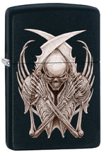 Load image into Gallery viewer, Zippo Lighter - Personalized Message Engraved on Backside for Skull Windproof Zippo Lighter #z291
