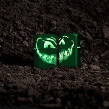 Load image into Gallery viewer, Zippo Lighter - Custom Engraved with Your Message for Devil Dance Design 540 Color Glow in The Dark Pocket Lighter 46268
