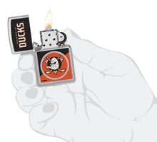 Load image into Gallery viewer, Zippo Lighter - Customized Engraved Message on for NHL Anaheim Ducks 46180
