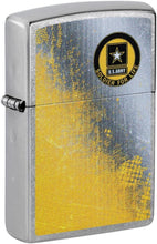 Load image into Gallery viewer, Zippo - Customized Message on U.S. Army® Soldier for Life Street Chrome 46420
