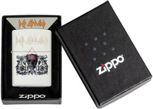Load image into Gallery viewer, Zippo Lighter- Personalized Engrave for Skull Series2 Def Leppard Skull 49237

