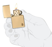 Load image into Gallery viewer, Zippo Lighter - Custom Engraved with Your Message for Lighter, Metal, Gold, One Size 46397

