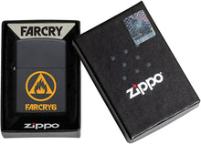Load image into Gallery viewer, Zippo Far Cry 6 Flame Logo Black Matte Pocket Lighter
