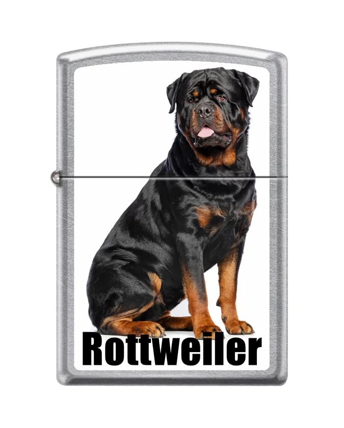 Zippo Lighter- Personalized Engrave Rottweiler #Z5370