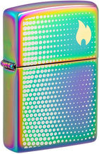 Load image into Gallery viewer, Zippo Lighter - Customized Message Dot Matrix Multi Color Pocket Lighter 46569
