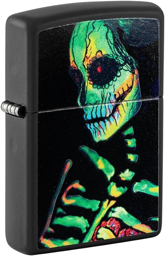 Zippo Lighter- Personalized Engrave for Fire Fighter Black Light 48761