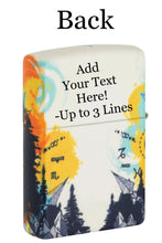 Load image into Gallery viewer, Zippo Lighter- Personalized Engrave for Compass Design Glow in The Dark 49805
