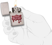 Load image into Gallery viewer, Zippo Lighter- Personalized Message Engrave Red Wax SealZippo Logo #29492
