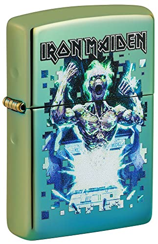 Zippo Lighter- Personalized Engrave for Iron Maiden Speed of Light #49816