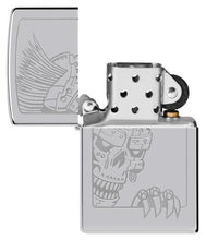 Load image into Gallery viewer, Zippo Lighter - Custom Engraved with Your Message for Lighter, Metal, Silver, One Size 46426
