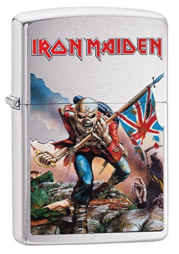 Zippo Lighter- Personalized Engrave for Iron Maiden Eddie The Head #29432