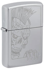 Load image into Gallery viewer, Zippo Lighter - Custom Engraved with Your Message for Lighter, Metal, Silver, One Size 46426
