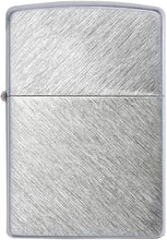 Load image into Gallery viewer, Zippo Lighter- Personalized Message Brushed Chrome Herringbone Sweep #24648
