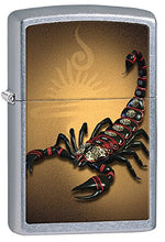 Load image into Gallery viewer, Zippo Lighter- Personalized Message Scorpion Style1 Windproof Lighter #Z148
