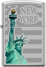 Load image into Gallery viewer, Zippo Lighter- Personalized Engrave for USA City and States New York Z5481
