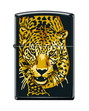 Load image into Gallery viewer, Zippo Lighter- Personalized Engrave Illusion Leopard Black Matte #Z5468
