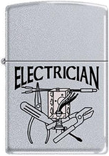 Load image into Gallery viewer, Zippo Lighter- Personalized for Tradesman Craftsman Specialist Electrician Z281
