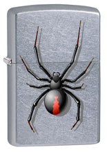 Load image into Gallery viewer, Zippo Lighter- Black Widow Spider Street Chrome Windproof Lighter #Z5059
