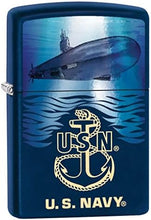 Load image into Gallery viewer, Zippo Lighter- Personalized Engrave for U.S. Navy Navy USN Submarine #Z5035
