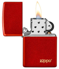 Load image into Gallery viewer, Zippo Lighter - Personalized Custom Message Engrave on Classic with Zippo Logo Windproof Lighter
