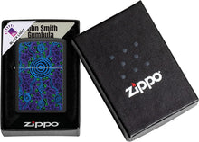Load image into Gallery viewer, Zippo Lighter- Personalized Engrave John Smith Gumbula Black Light #48625
