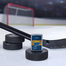 Load image into Gallery viewer, Zippo Lighter- Personalized Message Engrave for St Louis Blues NHL Team #48053

