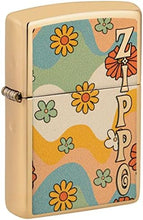 Load image into Gallery viewer, Zippo Lighter- Personalized Engrave Blossoms Flower Power Flower Power 48503
