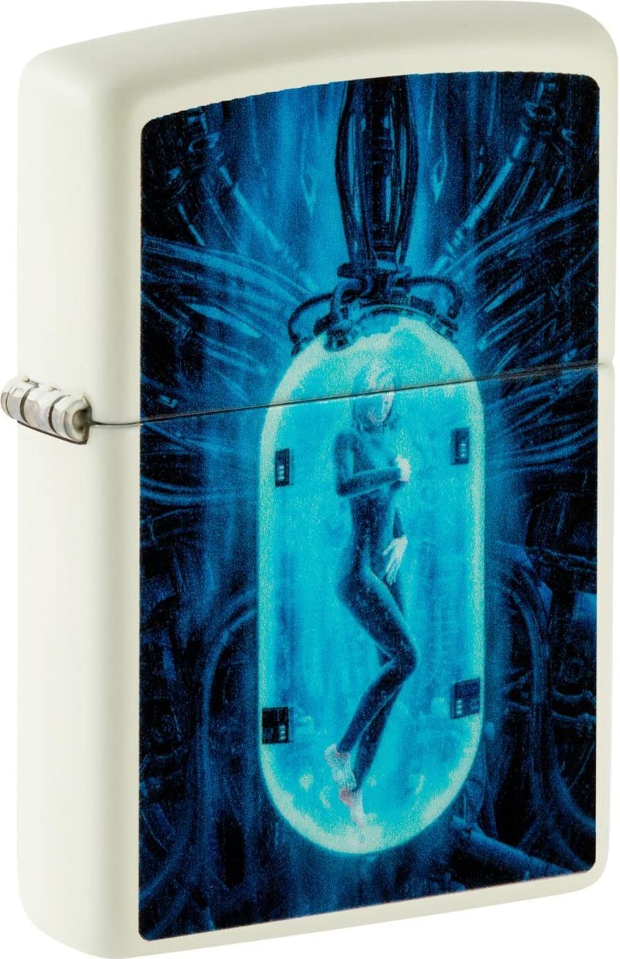 Zippo Lighter - Personalized Message Engraved Backside Woman Pop Art Windproof Lighter Tube Woman Glow in The Dark 48520