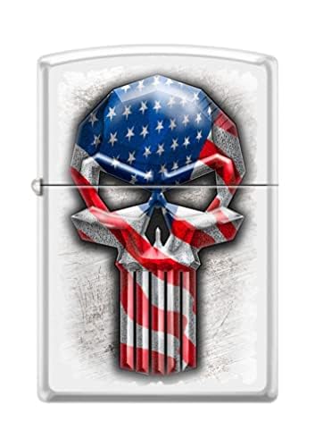 Zippo Lighter- Skull Design Windproof Lighter Punisher Z5136