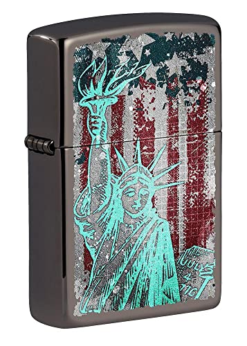 Zippo Lighter- Personalized Engrave Americana Eagle USA Flag Patriotic 49663