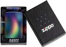 Load image into Gallery viewer, Zippo Lighter - Customized Message on Prismatic 540 Matte Pocket Lighter 46565
