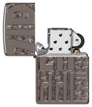 Load image into Gallery viewer, Zippo Lighter - Custom Engraved with Your Message for Reverse Carve Zippo Lighter 46312
