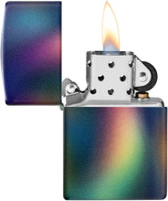 Load image into Gallery viewer, Zippo Lighter - Customized Message on Prismatic 540 Matte Pocket Lighter 46565
