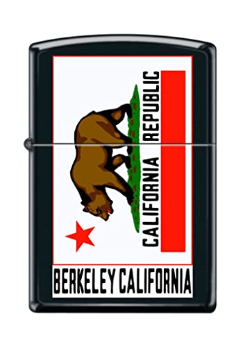 Zippo Lighter- Personalized Engrave for Berkeley California Republic #Z5084