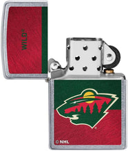 Load image into Gallery viewer, Zippo Lighter- Personalized Message Engrave for Minnesota Wild NHL Team #48042
