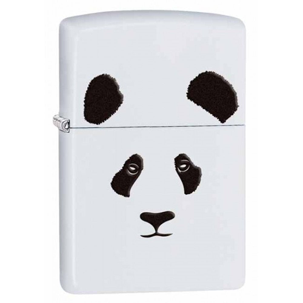 Zippo Panda White Matte Pocket Lighter, One Size