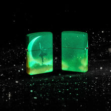 Load image into Gallery viewer, Zippo Lighter- Personalized for Ballerina Moon 540 Color Glow-in-The Dark 48781
